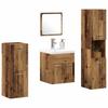 Bathroom Furniture Set 4 pcs Reclaimed Wood 41 x 38.5 x 46 cm
