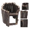 Pet Hideout Flexible Small Animal Wooden Fence Hideout for Hamsters Rats Gerbils