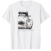 T-shirt Grafiche Auto 2cv Taglia Grande Manica Corta T-shirt Tee Top Estivi Nuove Camicie e T-shirt Cotone Uomo T-shirt Stampata