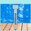 Swimming Pool Floating Water Thermometer White Non-electric For Measuring Water And Bath Temperature