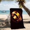 Beach Towel with The Hobbit Pattern - soft,absorbent,machine washable Lightweight&Modern,swimming,Travel Essentials