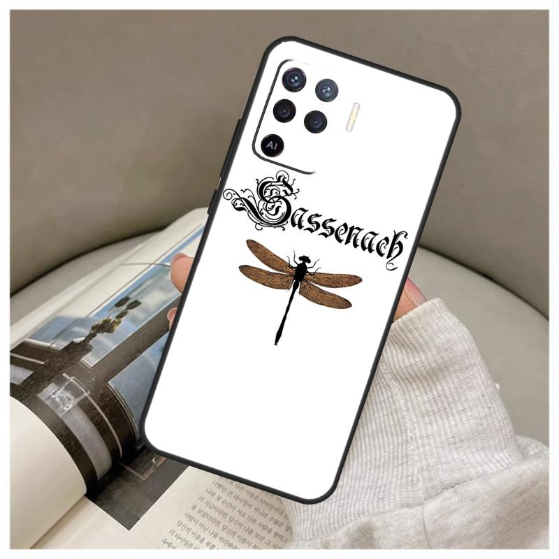 Outlander Sassenach Dragonfly Case For Oppo A16 A76 A96 A60 A98 A58 A78 A18 A38 A80 A40 A77 A57 A17 A74 A54 A94 A15 A5 Pro