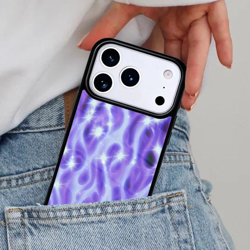 Cool Flame Colorful Pattern Phone Case for iPhone 16e 15 14 13 12 17 Pro Max Plus Air 17pro Cover Coque