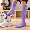 Protective Snow Gear Socks Cotton Ski for Men Women, Winter Thermal Snowboard with Support, Heavy Duty Camping Non-Slip Warm Skiing Snowboarding