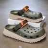 Comfortable Color Block Sports Sandals with Shock Absorption and Non-Slip Sole for Outdoor Activities