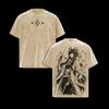 Anime BLEACH Shutara Senjumaru Graphic T Shirt Men Women Short Sleeve Clothing Casual Cotton Tshirt Washed T-shirt Harajuku Tops