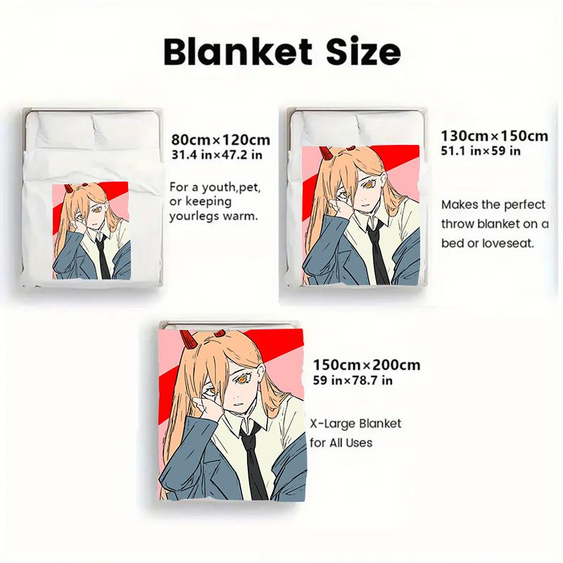 Power 2D Flat Pattern Flannel Blanket High Quality All Seasons Warmth and Comfort Perfect for Christmas Gifts.MMT0918242