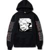 Jujutsu Kaisen Gojo Satoru Yuji Itadori Graphic Hoodies Oversized Hooded Sweatshirt Long Sleeves Hoodie Men Women Clothes