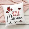 Classic Quote Pillowcase Home Room Decoration Office Seat Living Room Sofa Cushion Cover Gift
