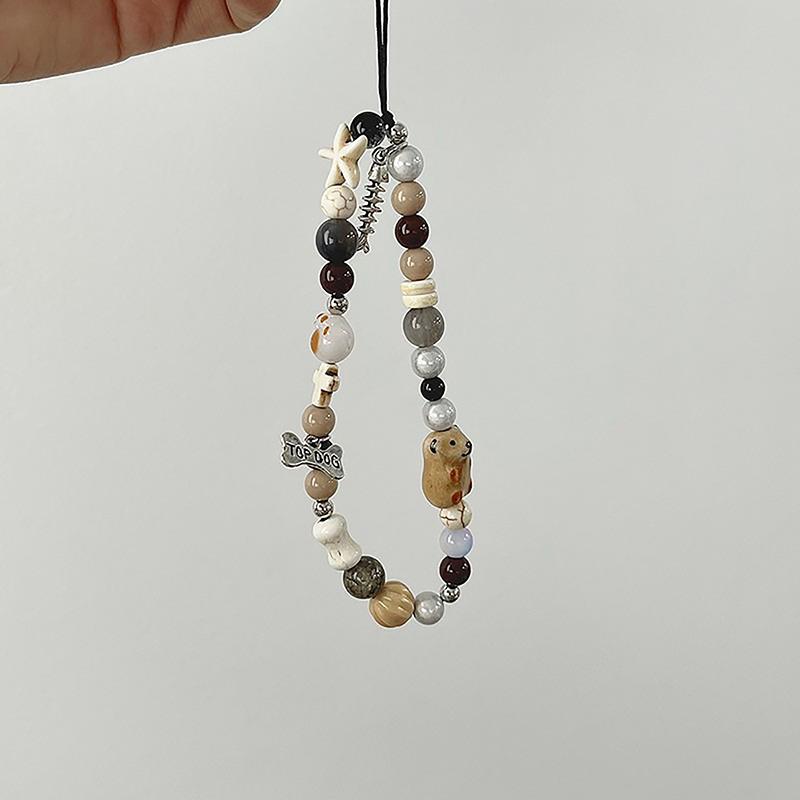 Ip İçin Samsung Aksesuarları Asma İp Y2K Kalp Telefon Takısı Askısı Çiçek Boncuklu Kolye Kore Bileklik Kız Takı