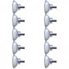 10 Pcs M8 Clear Nut Thumb Screw Suction Cups/Pad Suckers Turn Plastic/Rubber