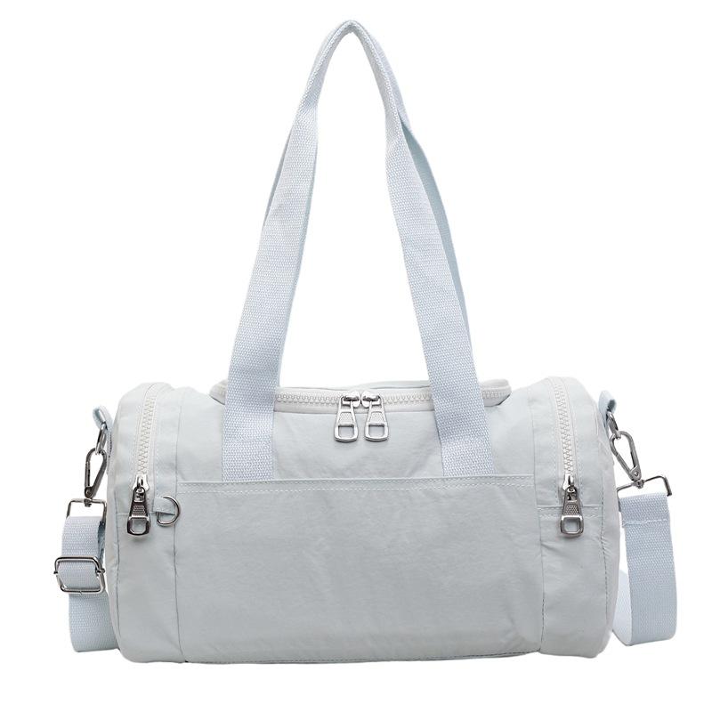 Waterproof Travel Bag Women's Shoulder Bag Solid Color Large Capacity Crossbody Bag