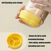 Clear Cheese Sprinkler Rotatable Lid Spice Dispenser Barbecue Seasoning Jar  Cooking