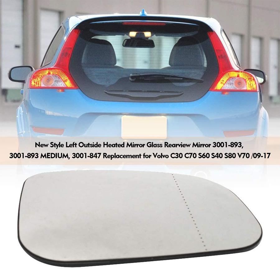 

1Pair Door Mirror Glass 3001-892 MEDIUM For Jaguar XF XJ XK XE X-TYPE 07-17
