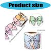 10m Colorful Bows Bulletin Board Border Decorative Classroom Border Adhesive Bulletin Board Trim Sticker for School