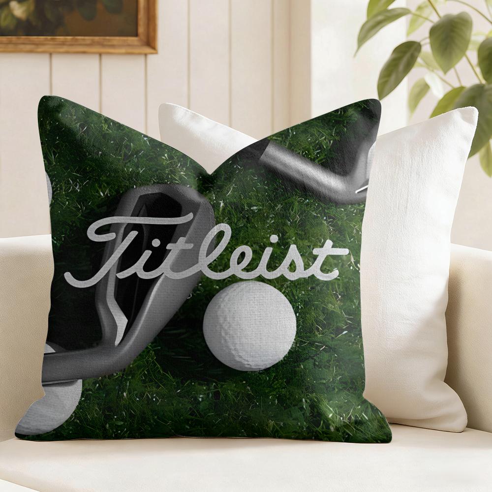 Merk TtTitleist Kussenhoes Eco Linnen Kussensloop Dubbelzijdige Print Ademend Duurzaam Rits Woondecoratie Cadeau