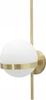 Ferretti Glamy Circle Wall Lamp 40W Gold