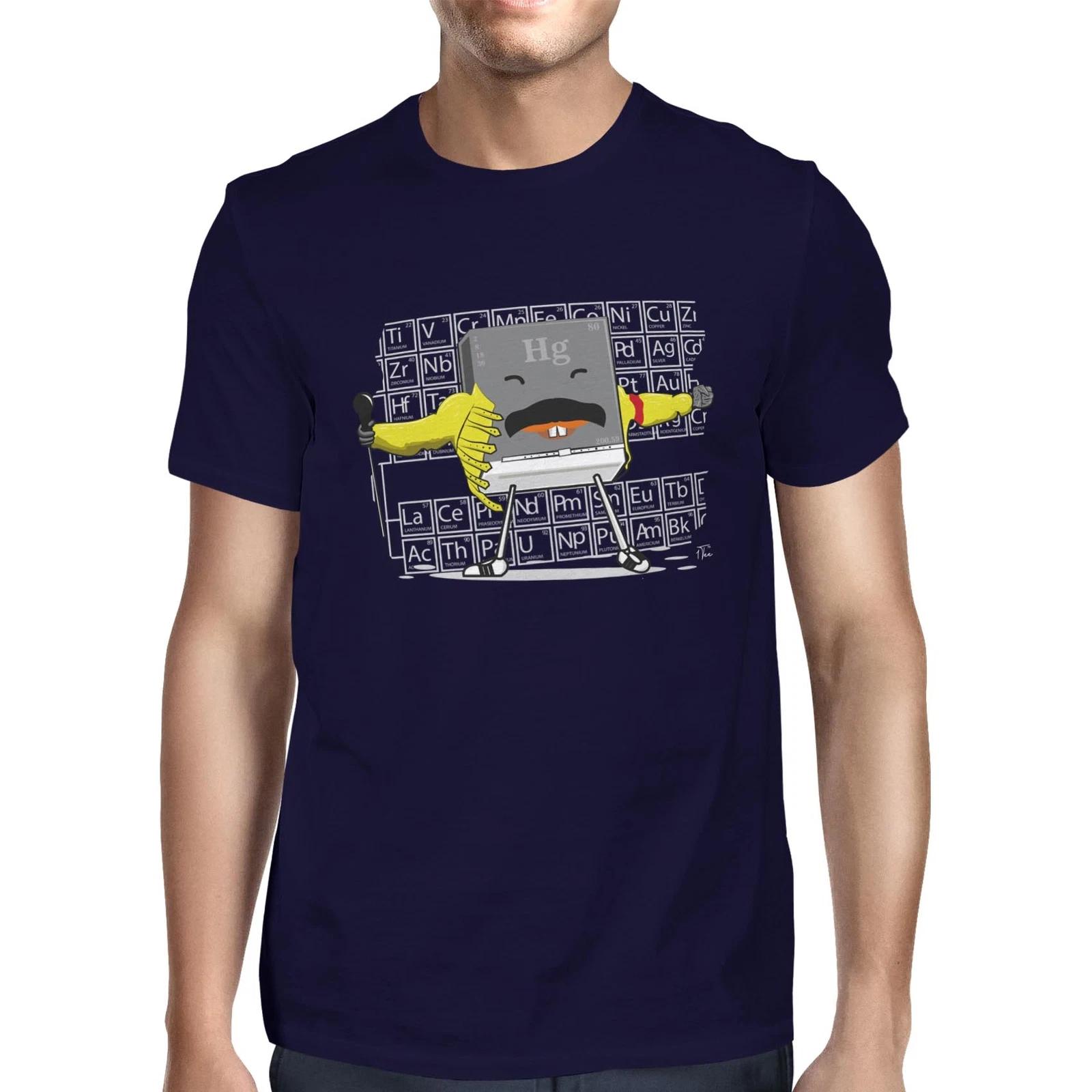 1Tee Mens HG Mercury Element Science Music T-Shirt XL