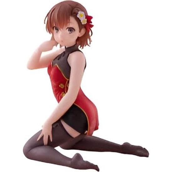 A Certain Scientific Railgun Desktop Cute Mikoto Misaka Dress Figure (China Ver.)