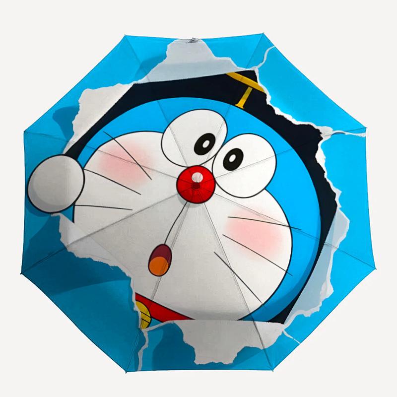 

Automatic Open/close Windproof Umbrella, Heavy-Duty Iron Frame, Folding Portable Design, Travel, Everyday Use 0812184