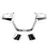 For 12-14 Ford Focus MK3 13-15 KUGA11-17 C-MAX Steering Wheel Decorative Stickers