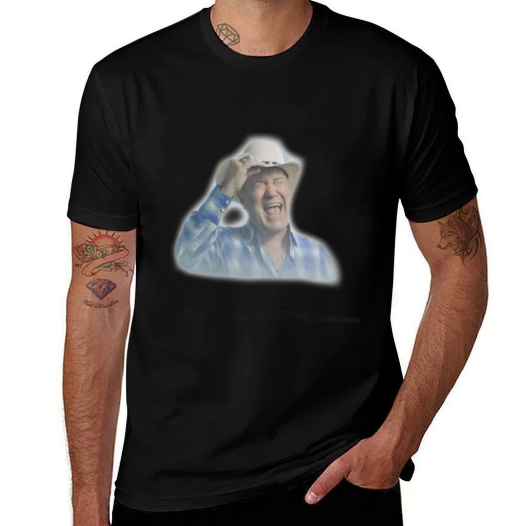 Big Enough Cowboy Tshirt Water Resistant Casual Tshirt