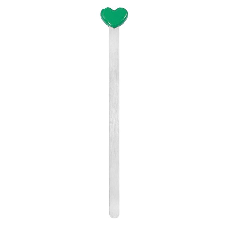 Stainless Steel Heart Shaped Bookmarks Safe for Children Students Teachers Reading Accessories Gift for Book Lovers