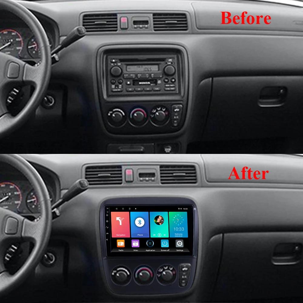 Auto Stereo Android For Honda CRV CR-V 1995-2001 Multimedia Video Player GPS Navigation Car Radio Wifi+4G Headunit No 2din DVD