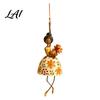 Outdoor Garden Decoration Dancing Lady Hanging Ornament for Home Decor Elegant Art Sculpture Creative Gift Dancers Pendant Indoor Window Porch