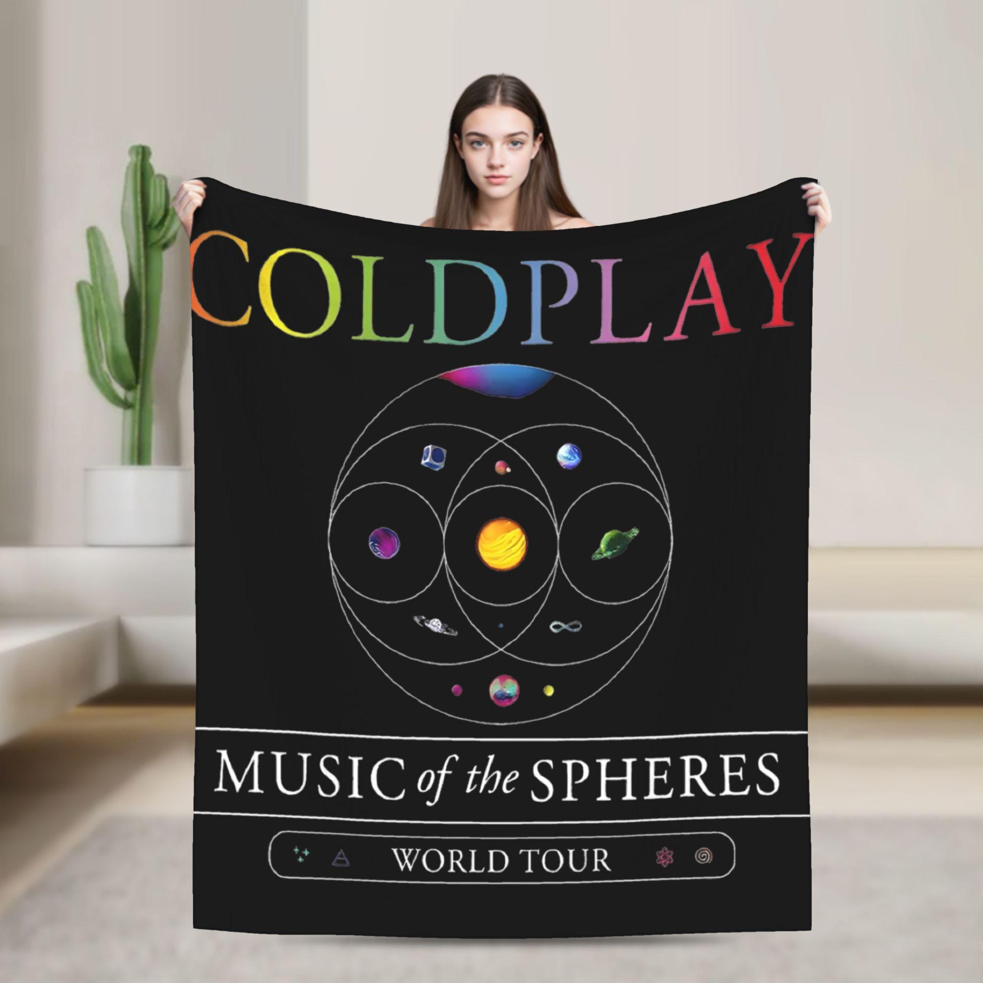 

Coldplayed Тур 2025 Плед Head Full of Dreams для дивана Пухнастий М який Плюшевий Плед Різні Розміри Покривало Всі Сезони 150x200cm