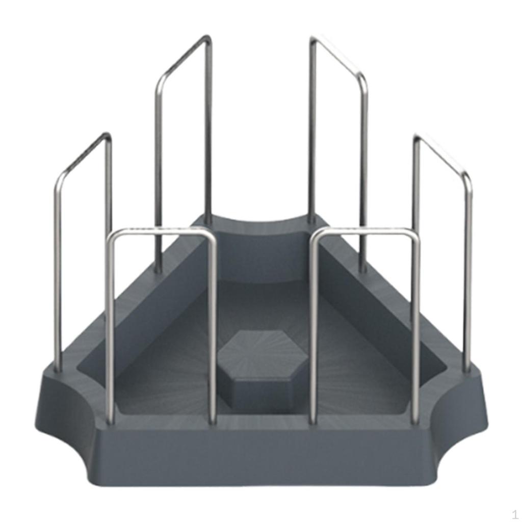 Tortoise Feeding Dish Drinking Tray Turtle Tank Food Bowl Water Plate for Semi Aquatic