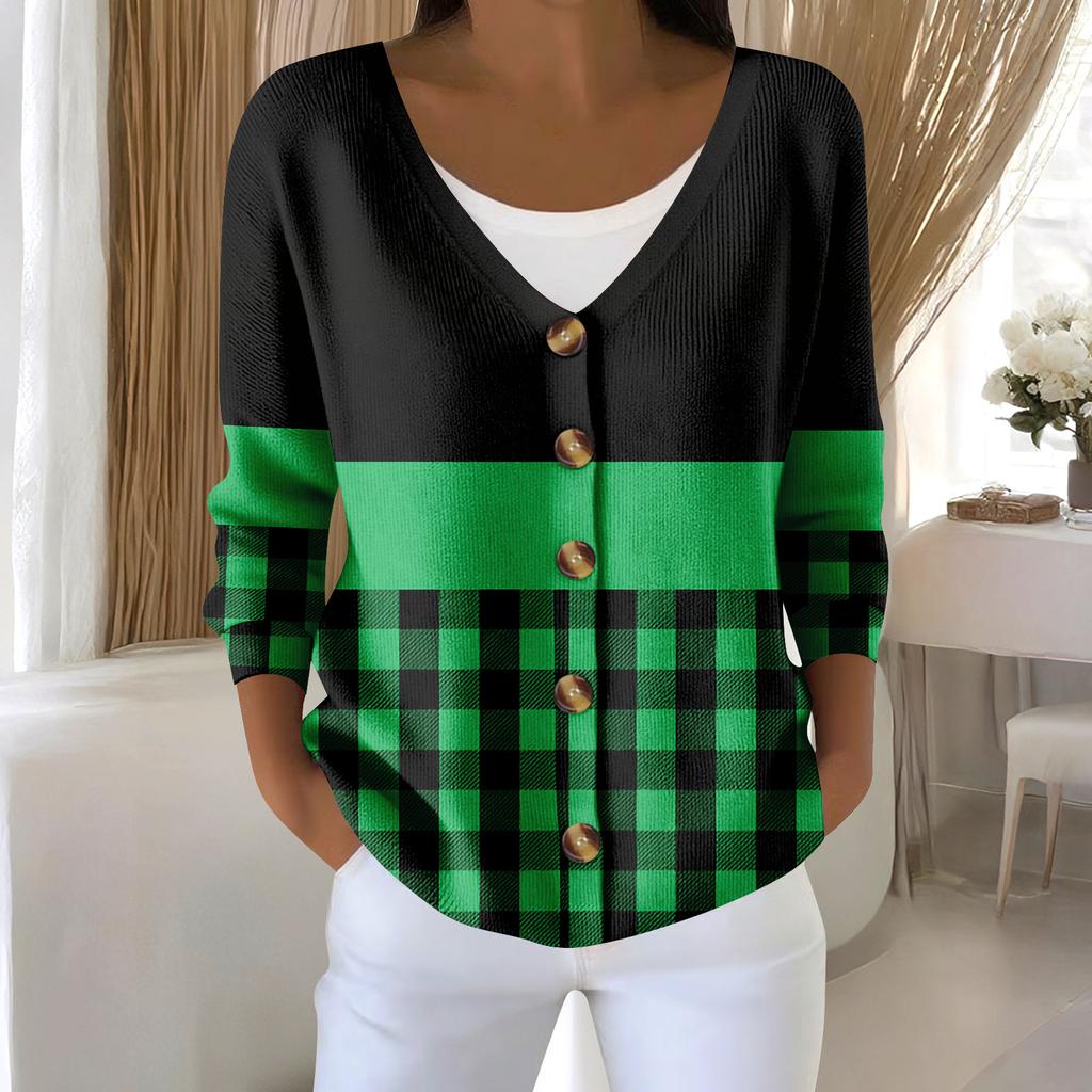 Dámská módní bunda s dlouhým rukávem, vánoční sněhulák s potiskem vloček