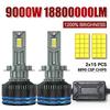 9000W 1880000LM H7 H4 H11 LED Scheinwerfer Hohe Leistung 8890 CSP Canbus H1 H8 9005 HB3 9006 HB4 9012 HIR2 Turbo Lampe Auto LED Scheinwerfer