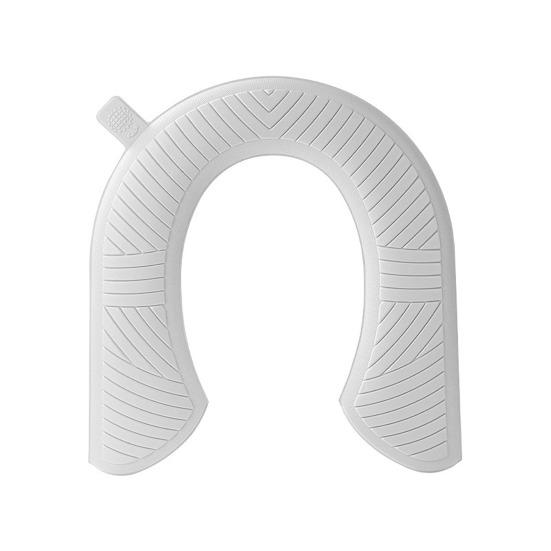 

Мягкое Толстое Сиденье для Унитаза Нескользящее Водонепроницаемое Гигиеничное Безопасное для Детей Сиденье для Унитаза Домашний Туалет Ванная Комната Путешествия Удобная Подушка для Сиденья Унитаза серый