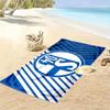 Asciugamano da Spiaggia Stampato Schalke 04, Asciugamano Grande Morbido Asciugatura Rapida per Spiaggia Campeggio Nuoto