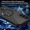 KEYSION Magnetic Phone Case for for Samsung A57 5G A37 Silicone+PC Matte Translucent Shockproof Back Cover for Galaxy A37 A57 5G
