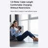 MCDODO CA-6740 2-in-1 USB-C Cable 100W Fast Charging Dual Type-C Ports Braided Cord 1.5m for Multiple Devices