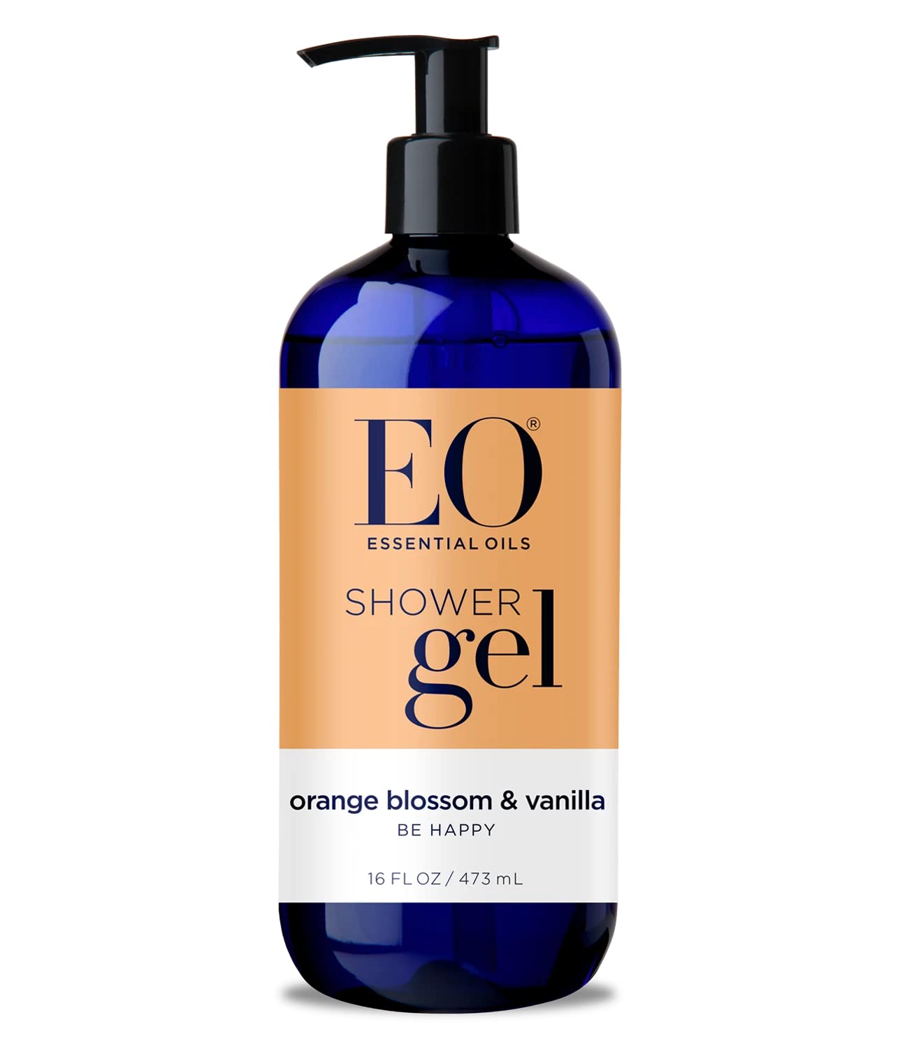 

EO Body Soap Orange Blossom & Vanilla 473mL Additive-Free Aroma Shower Gel Body Wash