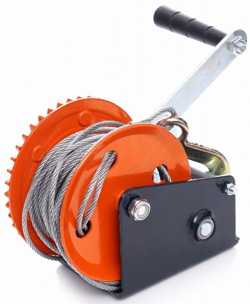 2500lbs KD1312 Cable Crank Winch