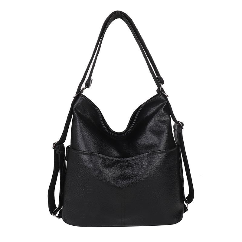 

Tote bag women s 2025 new simple work commuter armpit bag large capacity messenger shoulder bag backpack