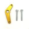 Lever Plate with Fasteners MachinedMetal Motorcycle Modification Bracket ReadytoInstall