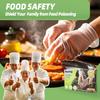 Disposable Cooking Gloves for Food Prep, Handling and Serving, Kitchen Food Safe Clear Flexible TPE Gloves, Perfect for Cooking, Latex & Powder Free,