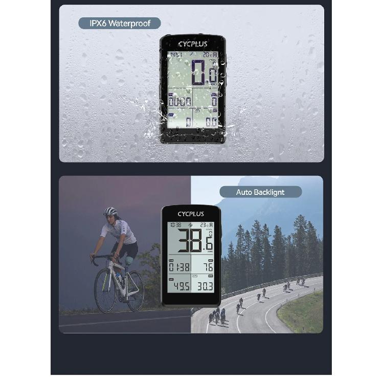 CYCPLUS M3 Cycling Bike Computer GPS Bicycle Computer Wireless ANT+ BLE 5.0 Waterproof Speedometer Bikes Cyclocomputer