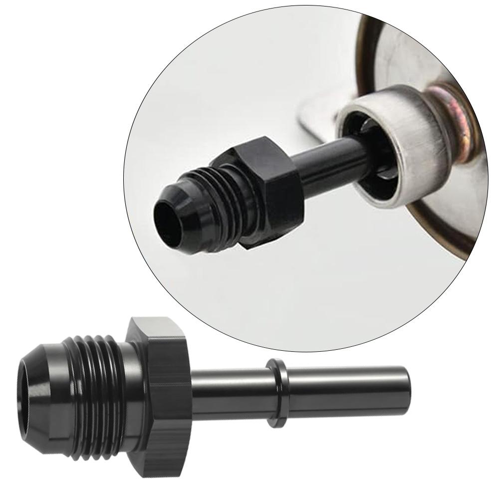 Aluminum 8AN Male To 3/8" 5/16" Male Straight-through SAE Quick Disconnect Push On EFI Fitting Adapter Oil Fuel Adapter Fuel System Fittings7