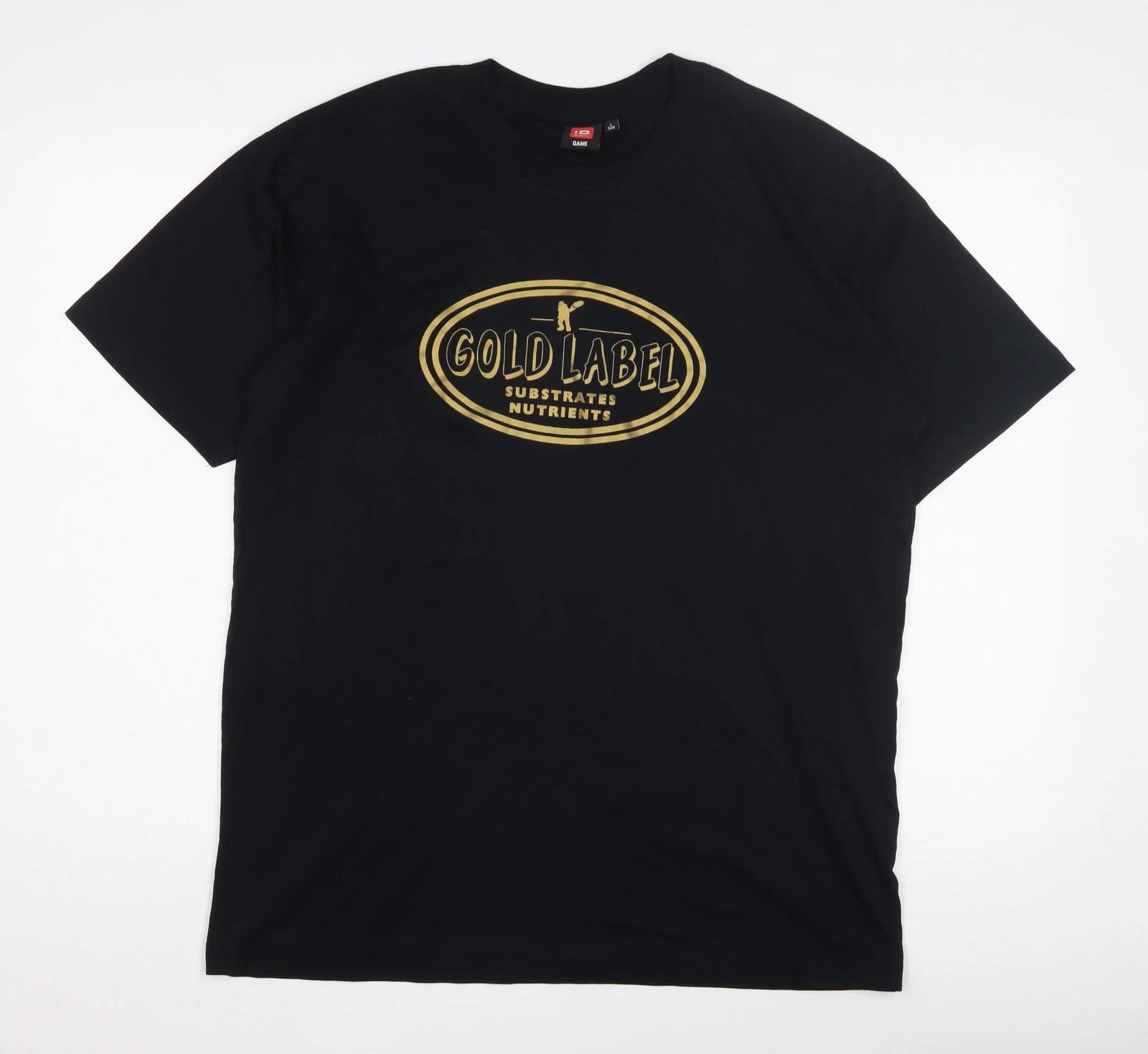 

ID Identity Black Unisex Adults L Graphic T-Shirt L