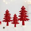 Christmas Table Decoration Items, Atmosphere-sustaining Scene Setting, Arrangement, Non-woven Fabric Three-dimensional Christmas Tree