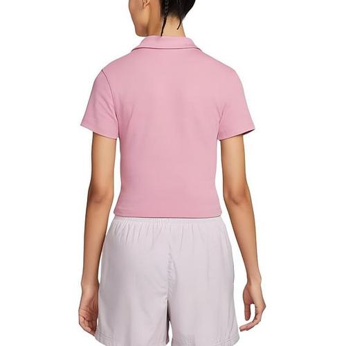Nike Sportswear Essentials Series Polo Shirt Women's Pink DV7885-699