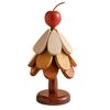 3Pcs Wooden Christmas Tree Trivets for Hot Dishes Heat Insulation