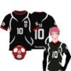 Anime Japonský Blue Lock Isagi Yoichi Fotbalový dres Tričko Cosplay Hyoma Chigiri Meguru Bachira Tričko Originální pánské oblečení