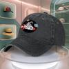 Astronaut Rocket Space Pattern Mens Baseball Cap Curved Brim Dad Hat Adjustable Duck Tongue Cap